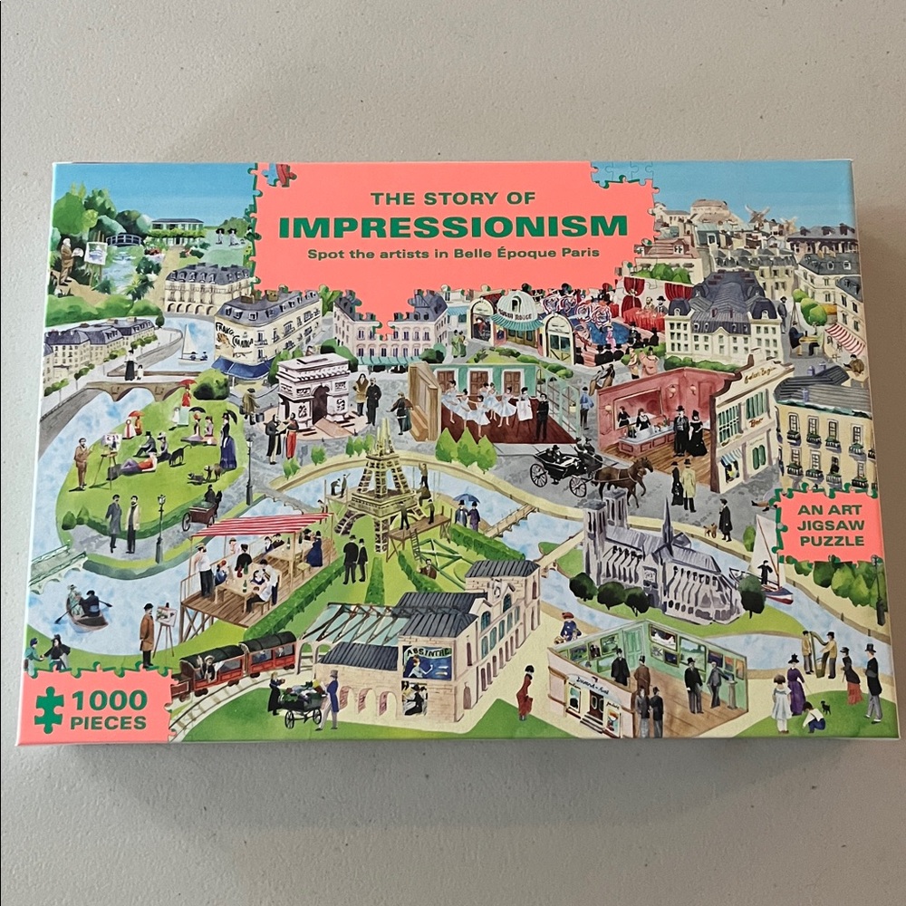The Story of Impressionism 1000-Piece Jigsaw Puzzle - Laurence King